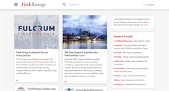 Desktop Screenshot of fitchratings.com