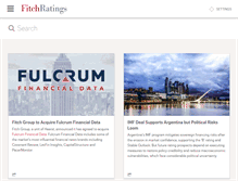 Tablet Screenshot of fitchratings.com